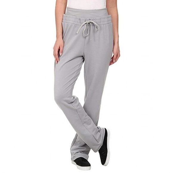 NYDJ Fit Solution City Track Pants Sz XL Gray Shapewear Compression Sweatpants - Picture 1 of 14